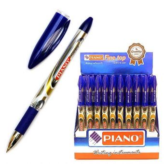 Купить Ручка шариковая на масляной основе Piano PT-258, синяя оптом